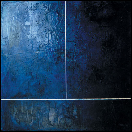 Tanya Bonello, Epyllion, 1000x1000mm, gypsum and oil on board, 2013