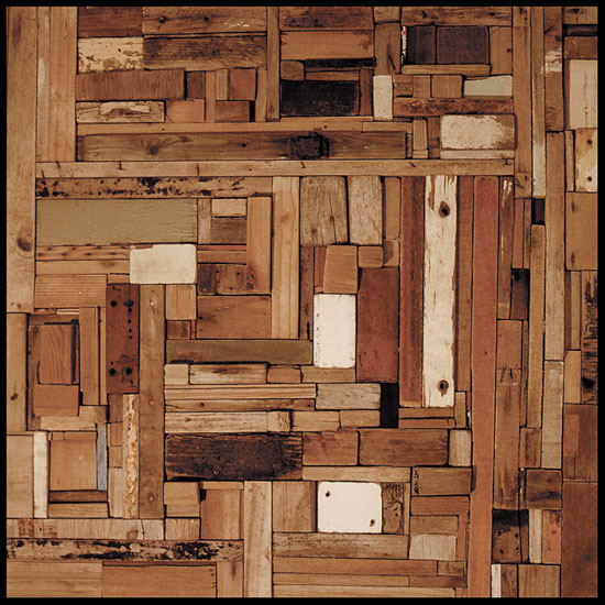 Tanya Bonello, Intercontinental drift series, No 2, 1000x1000mm, found driftwood on board, 2000