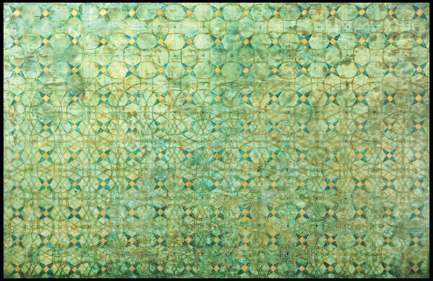 Tanya Bonello-Convergence-120x120cm-2017