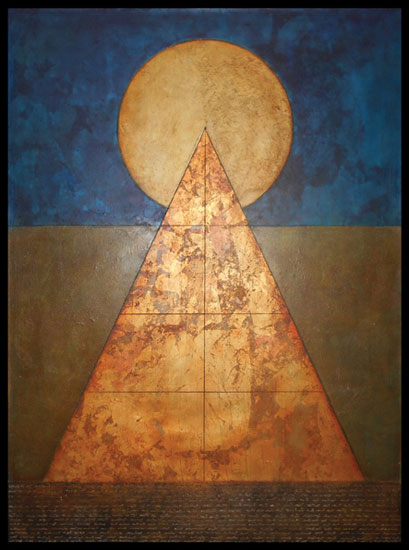 Tanya Bonello-Endless revolutions of celestial orbs-400x400mm-2016