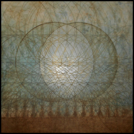 Tanya Bonello-Convergence-120x120cm-2017